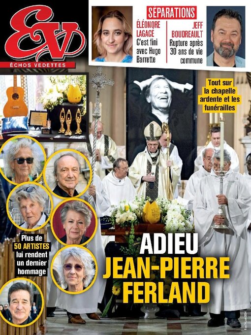 Title details for Échos Vedettes by TVA Publications Inc. - Available